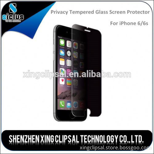 factory price privacy mirror screen protector for iphone 6plus